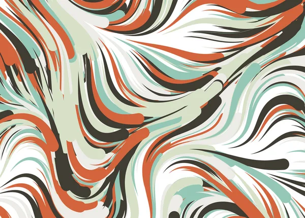 Abstract Perlin Noise Geometric Pattern Generative Computational Art Illustration — Stock Vector