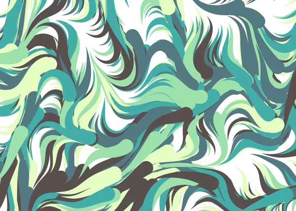 Dalgalı soyut duvar kağıdı, vektör illüstrasyonu