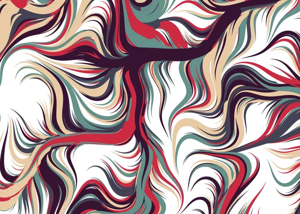 Abstract Wallpaper Waves Vector Illustration — Stock Vector