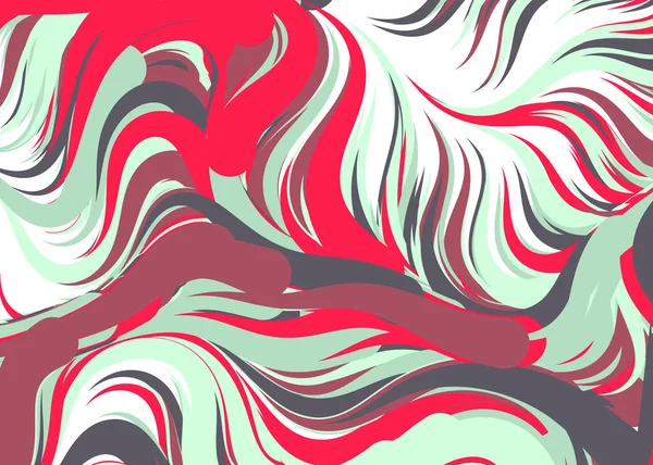 Perlin Noise Geometric Pattern Generative Computative Art Illustration — 스톡 벡터