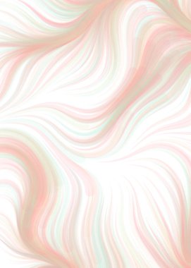 Abstract chaotic waves, flowing Pattern, vector illustration