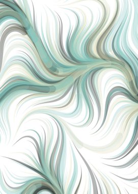 Abstract chaotic waves, flowing Pattern, vector illustration