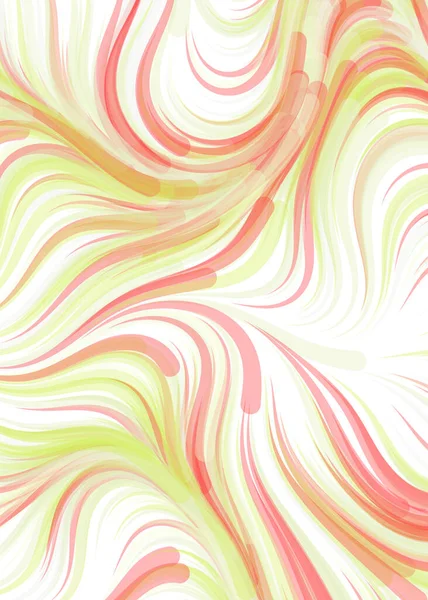 Abstract Chaotic Waves Flowing Pattern Vector Illustration — Stockvektor