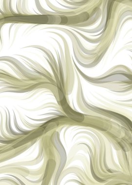 Abstract chaotic waves, flowing Pattern, vector illustration