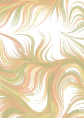 Abstract chaotic waves, flowing Pattern, vector illustration
