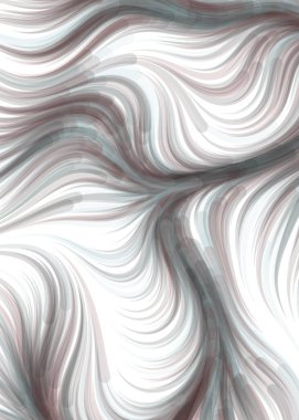 Abstract chaotic waves, flowing Pattern, vector illustration