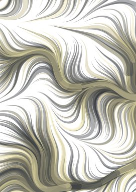 vector illustration, chaotic lines and waves, flowing curve background