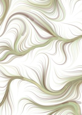 vector illustration, flowing curve waves and lines background