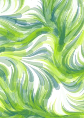 vector illustration, flowing curve waves and lines background