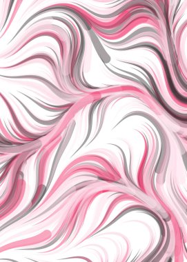 vector illustration, flowing curve waves and lines background