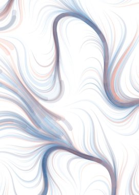 vector illustration, flowing curve waves and lines background