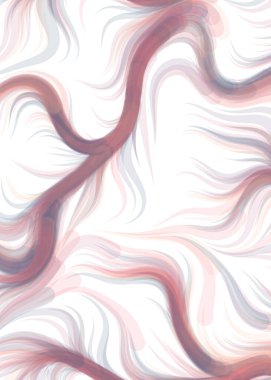 vector illustration, flowing curve waves and lines background