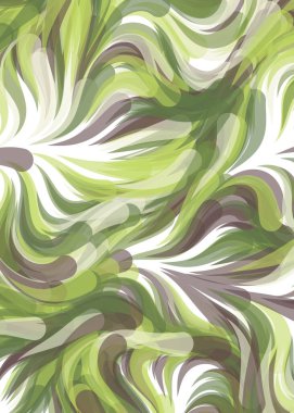 vector illustration, flowing curve waves and lines background