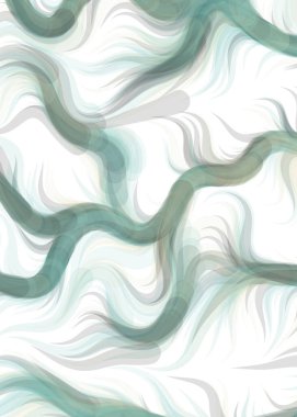 vector illustration, flowing curve waves and lines background