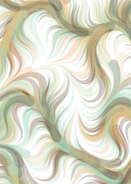 vector illustration, flowing curve waves and lines background