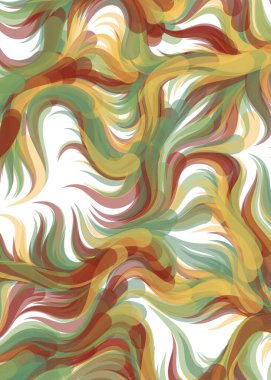 vector illustration, flowing curve waves and lines background