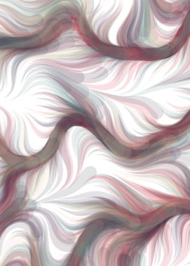 vector illustration, flowing curve waves and lines background