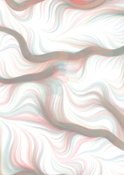 Абстрактні Хаотичні Хвилі Течуть Візерунок Векторні Ілюстрації — стоковий вектор