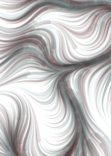 Abstract Chaotic Waves Flowing Pattern Vector Illustration — Vector de stock