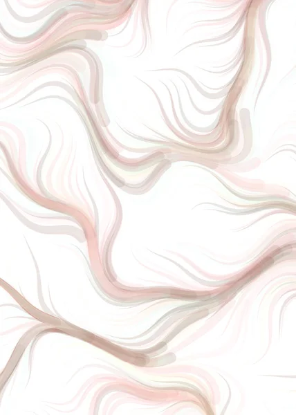 Vector Illustration Abstract Chaotic Waves Flowing Curve Background — Vetor de Stock