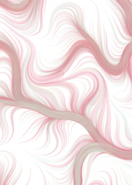 ベクトル図 アブストラクトカオス波 流れる曲線の背景 — ストックベクタ