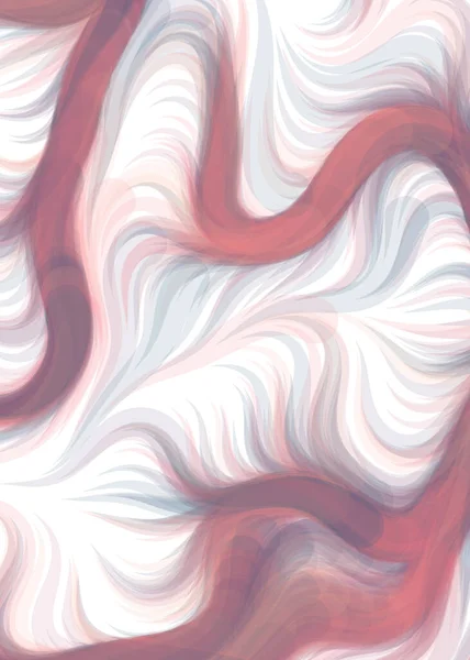 Vector Illustration Abstract Chaotic Waves Flowing Curve Background — 스톡 벡터