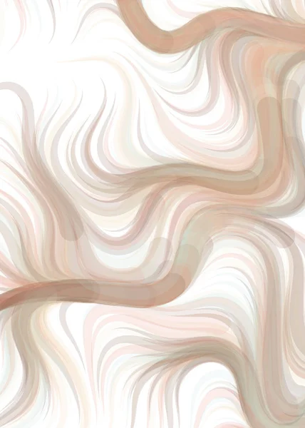 Vector Illustration Chaotic Lines Waves Flowing Curve Background — стоковый вектор