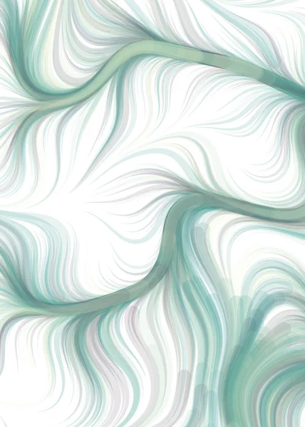 Vector Illustration Chaotic Lines Waves Flowing Curve Background — 图库矢量图片