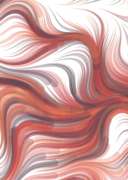 Vector Illustration Chaotic Lines Waves Flowing Curve Background — стоковый вектор