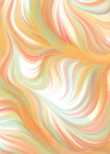 Vector Illustration Chaotic Lines Waves Flowing Curve Background — Διανυσματικό Αρχείο