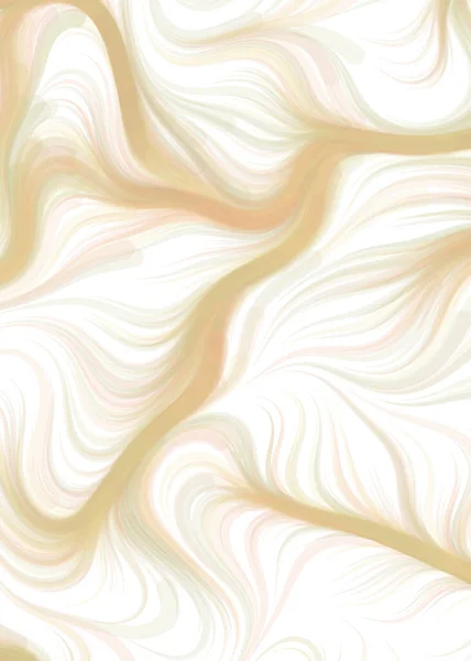 Vector Illustration Chaotic Lines Waves Flowing Curve Background —  Vetores de Stock