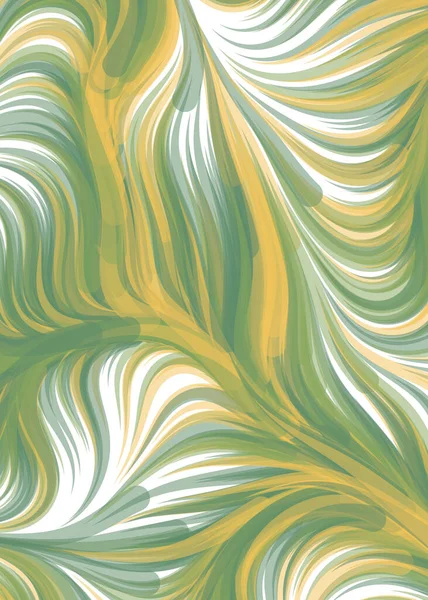 Vector Illustration Flowing Curve Waves Lines Background — стоковый вектор