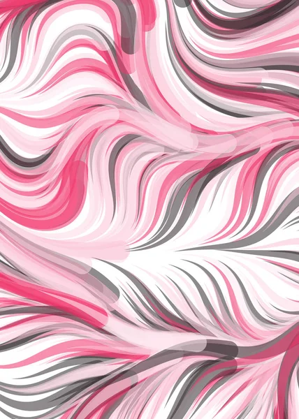 vector illustration, flowing curve waves and lines background