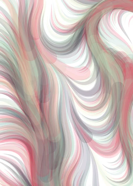 Vector Illustration Flowing Curve Waves Lines Background — Vector de stoc