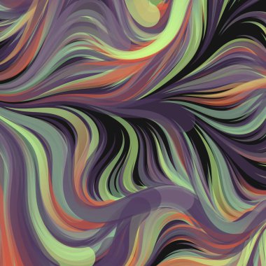 Soyut Perlin Gürültüsü Geometrik Düzen üretken hesaplama sanatı çizimi