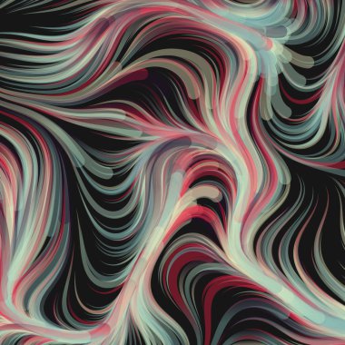 Soyut Perlin Gürültüsü Geometrik Düzen üretken hesaplama sanatı çizimi