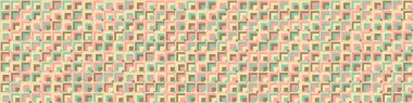 Geometrik üretici desen sanat çizimi 