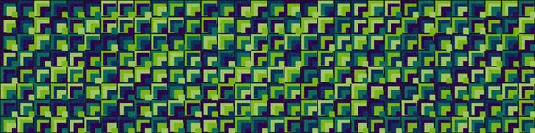 Padrão Geométrico Abstrato Ilustração Vetorial Computacional Gerativa — Vetor de Stock