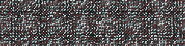 Abstraktes Geometrisches Muster Generative Rechengestützte Vektorillustration — Stockvektor