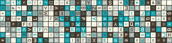 Soyut geometrik desen, üretici hesaplama vektörü çizimi 