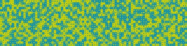 Geometrik üretici desen sanat çizimi 