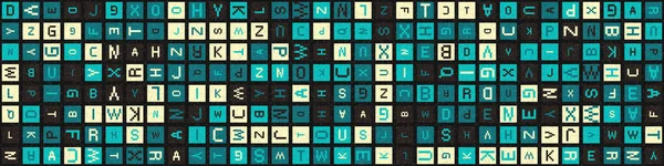 Geometrik üretici desen sanat çizimi