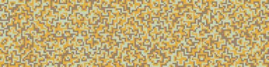 Geometrik üretici desen sanat çizimi