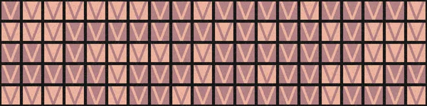 Abstract Geometric Pattern Horizontal Vector Illustration — Stockvektor