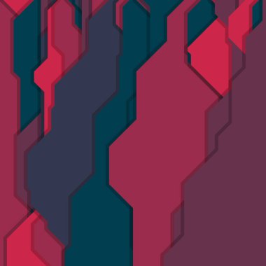 Rastgele, soyut üretken dikey doğrular, vektör illüstrasyonu