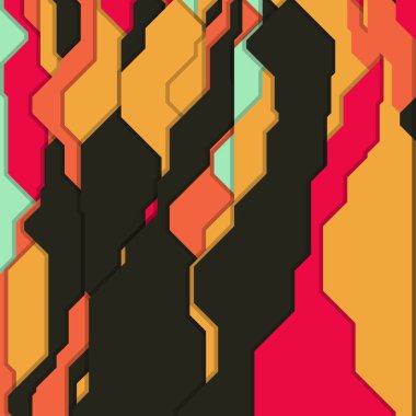 Üretken dikey çizgileri olan sanat vektörü arkaplanı 