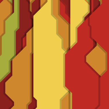 soyut çizgiler, üretken sanat arkaplanı, vektör illüstrasyonu