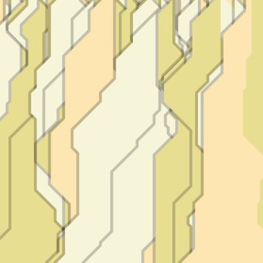 soyut çizgiler, üretken sanat arkaplanı, vektör illüstrasyonu