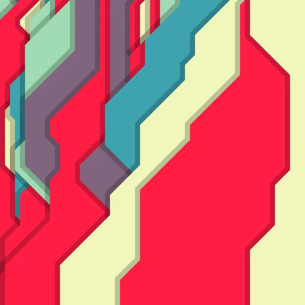 Lignes Verticales Génératives Abstraites Randomisées Illustration Vectorielle — Image vectorielle