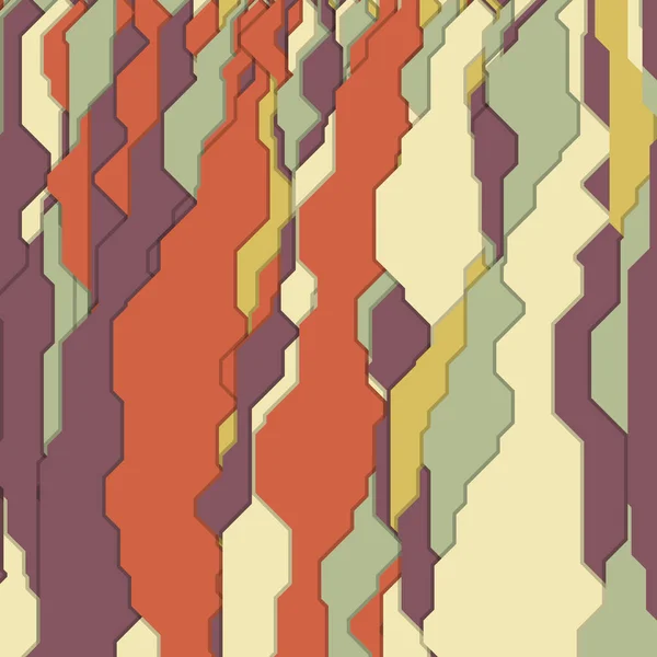 Abstracte Verticale Lijnen Generatieve Vectorillustratie — Stockvector